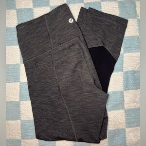 Lululemon Athletica Gray Performance Leggings